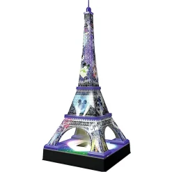 RAVENSBURGER IBÉRICA Juegos Y Puzzles*Ravensburger - Puzzle Torre Eiffel Disney Night Edition
