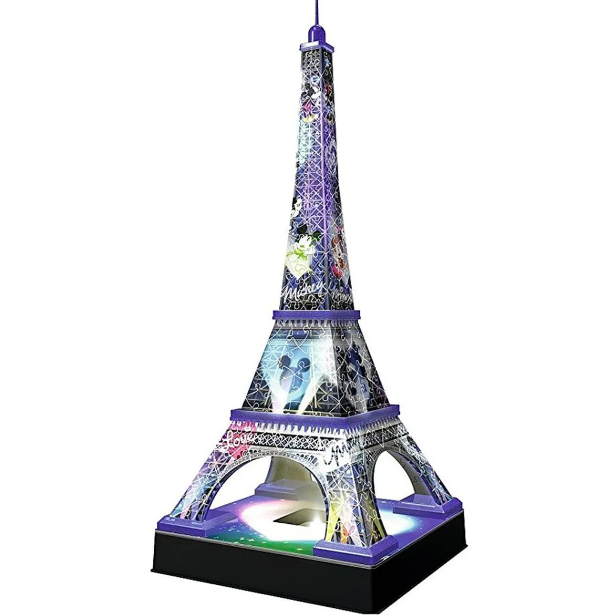RAVENSBURGER IBÉRICA Juegos Y Puzzles*Ravensburger - Puzzle Torre Eiffel Disney Night Edition