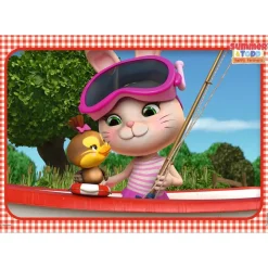 RAVENSBURGER IBÉRICA Juegos Y Puzzles*Ravensburger - Puzzle 2x12 verano y Todd ㅤ