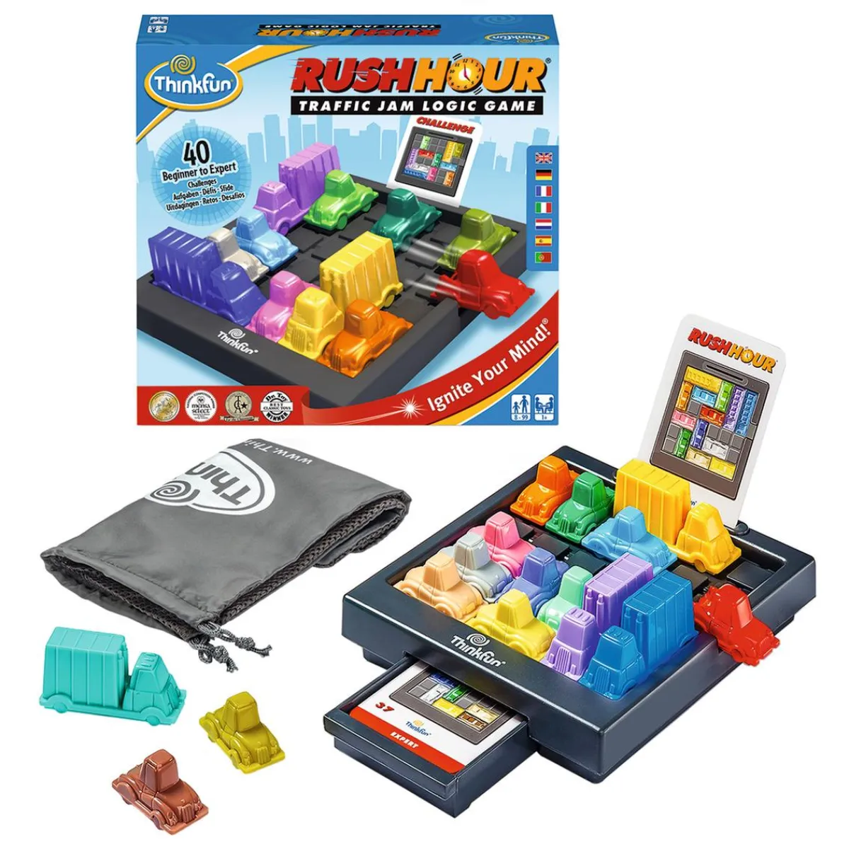 RAVENSBURGER IBÉRICA Friki Zone|Juegos Y Puzzles*Ravensburger - Rush Hour Juego de Mesa
