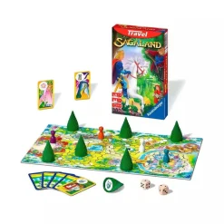 RAVENSBURGER IBÉRICA Friki Zone|Juegos Y Puzzles*Ravensburger - Sagaland: juego de mesa para viaje ㅤ