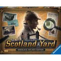 FUNKO UK LIMITED Friki Zone|Juegos Y Puzzles*Ravensburger - Sherlock Holmes edición Scotland Yard juego de mesa para familia y niños ㅤ