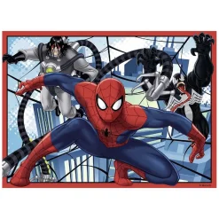 RAVENSBURGER IBÉRICA Juegos Y Puzzles*Ravensburger - Spider-man - Pack 4 puzzles progresivos