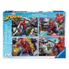 RAVENSBURGER Juegos Y Puzzles*- Spider-Man - Pack Puzzles 4x100 Piezas