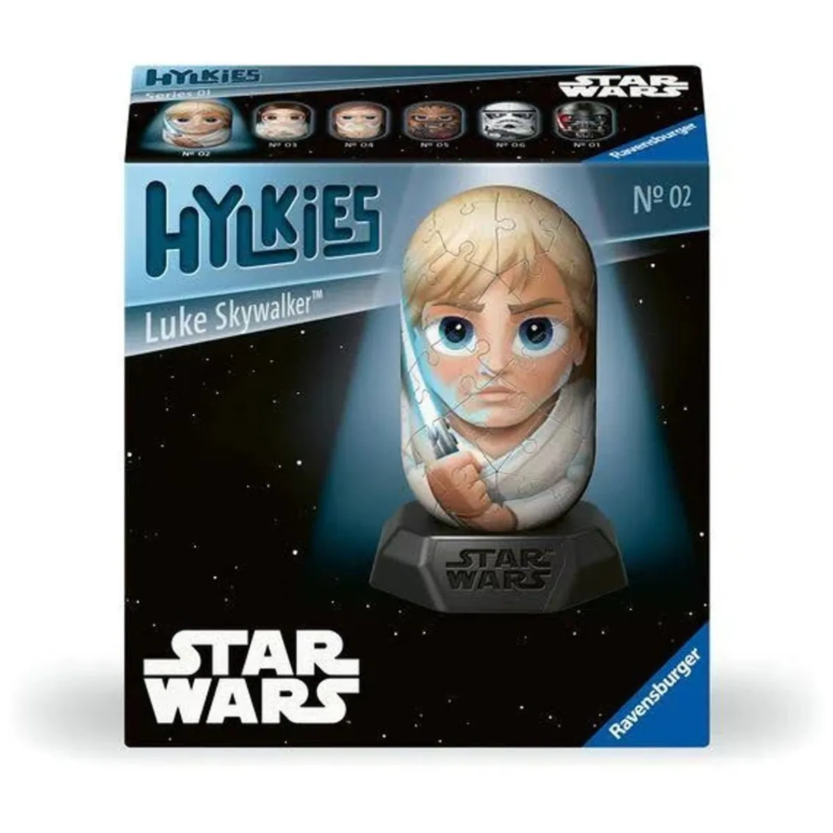 RAVENSBURGER IBÉRICA Juegos Y Puzzles*Ravensburger - Star Wars - 3D Puzzle Luke Skywalker Hylkies