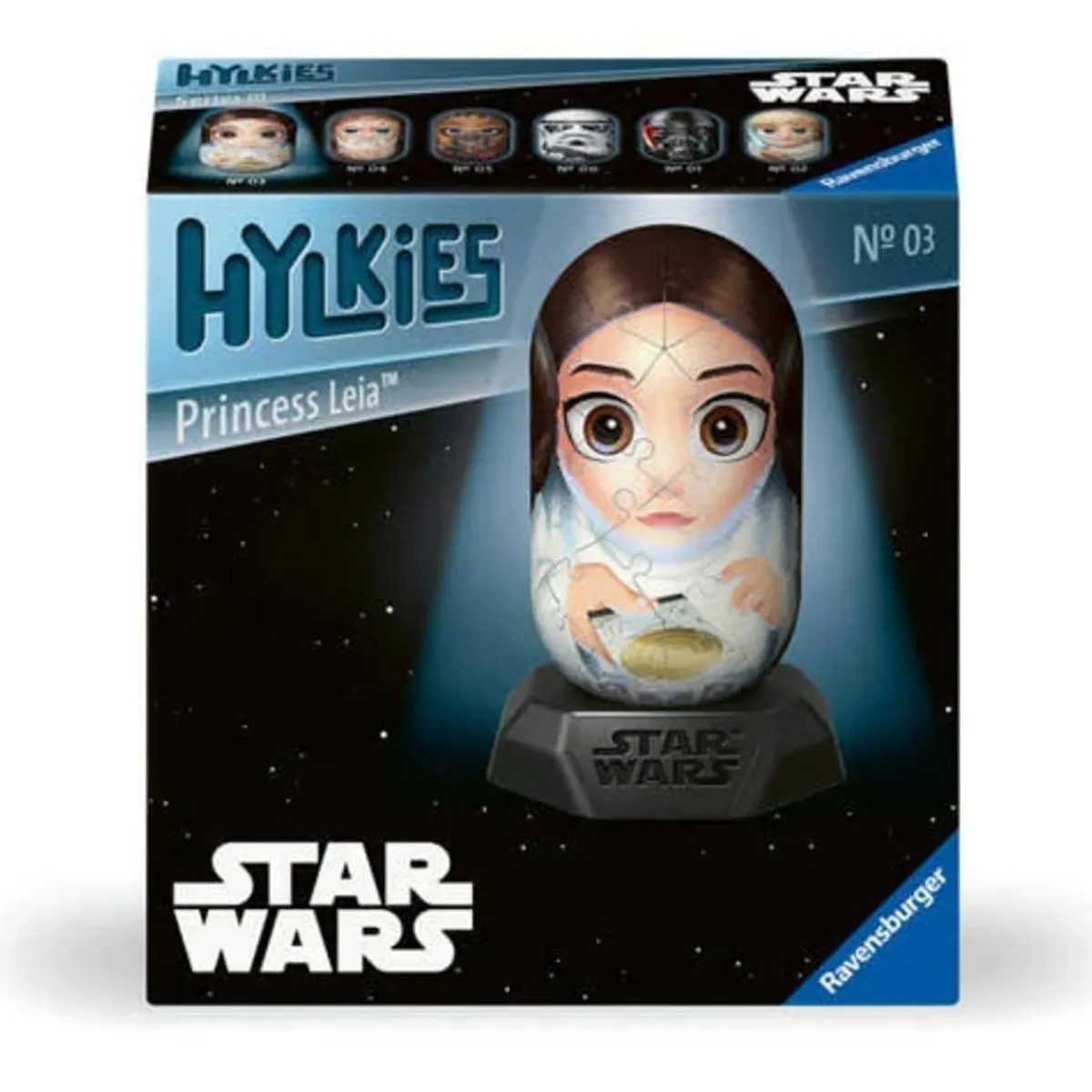 RAVENSBURGER IBÉRICA Juegos Y Puzzles*Ravensburger - Star Wars - 3D Puzzle princesa Leia Hylkies