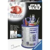 MAJORETTE TOYS Juegos Y Puzzles*Ravensburger - Star Wars - Puzzle 3D Portalápices Star Wars, 57 piezas ㅤ