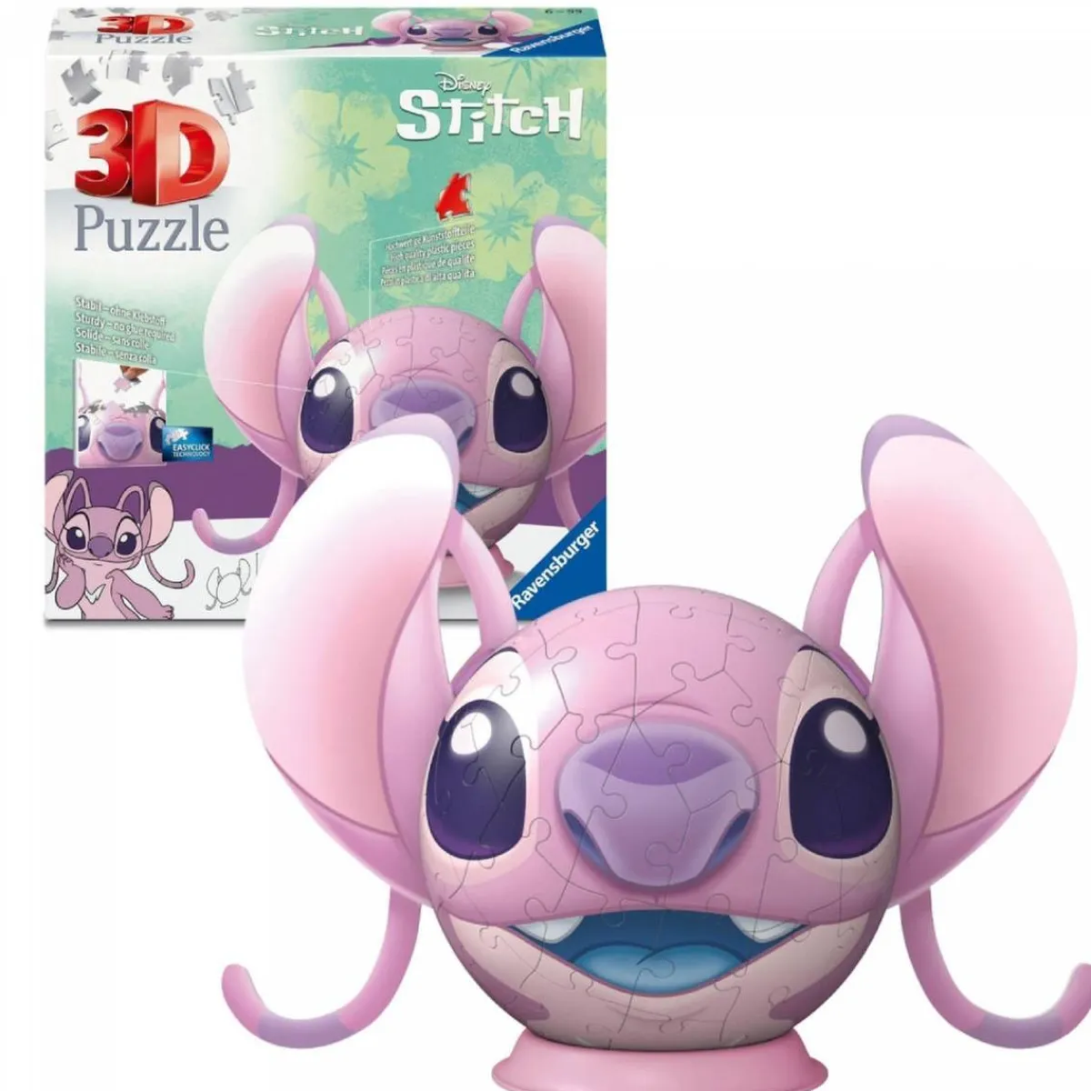 RAVENSBURGER IBÉRICA Juegos Y Puzzles*Ravensburger - Stitch - Puzzle Angel 3D