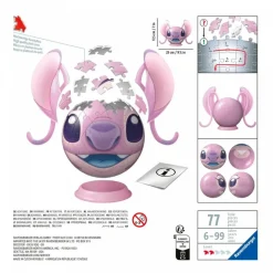 RAVENSBURGER IBÉRICA Juegos Y Puzzles*Ravensburger - Stitch - Puzzle Angel 3D