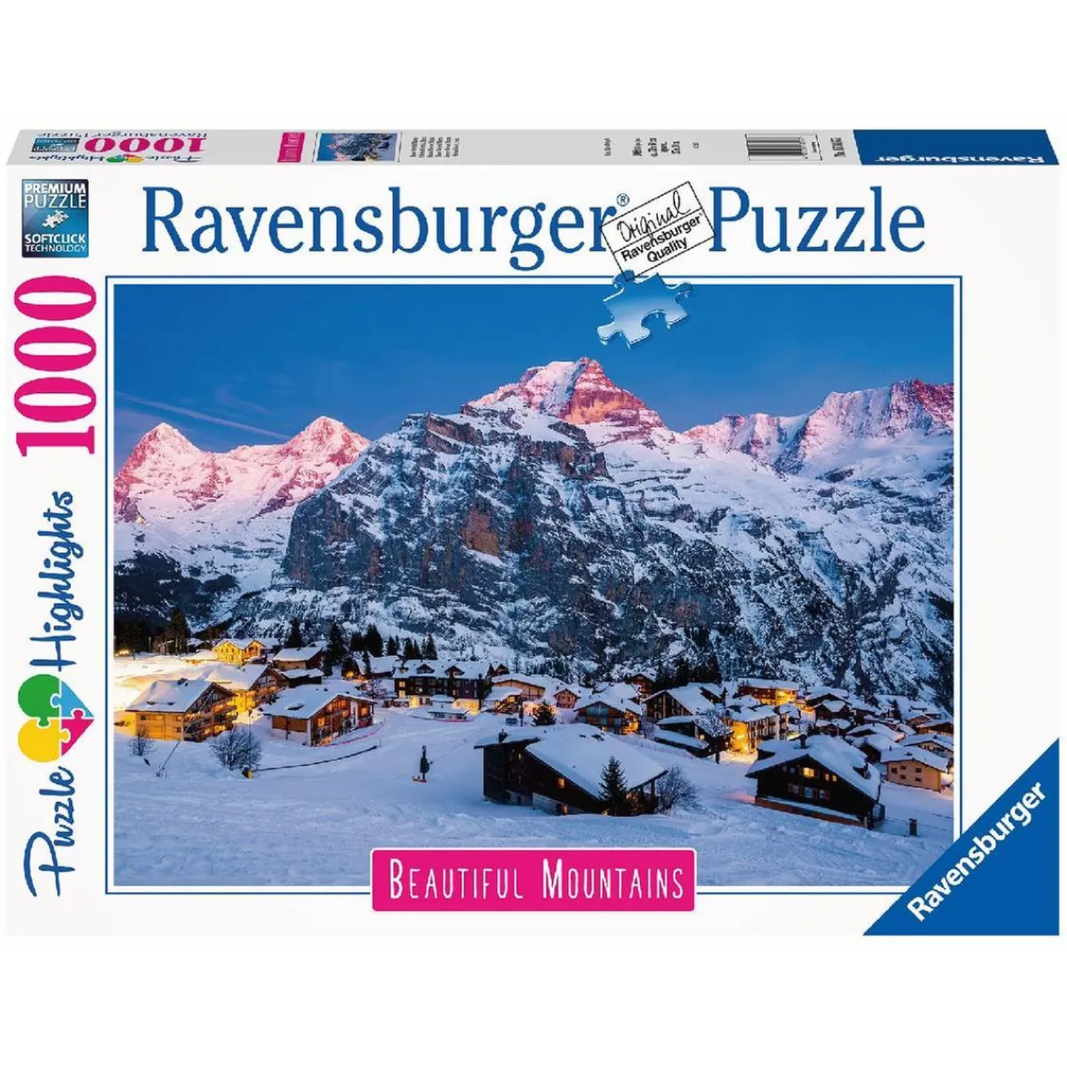 RAVENSBURGER IBÉRICA Juegos Y Puzzles*Ravensburger - Suiza: Oberland bernés - Puzzle 1000 piezas