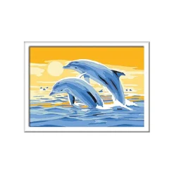 RAVENSBURGER IBÉRICA Arte Y Manualidades*Ravensburger - Delfines amigos CreArt