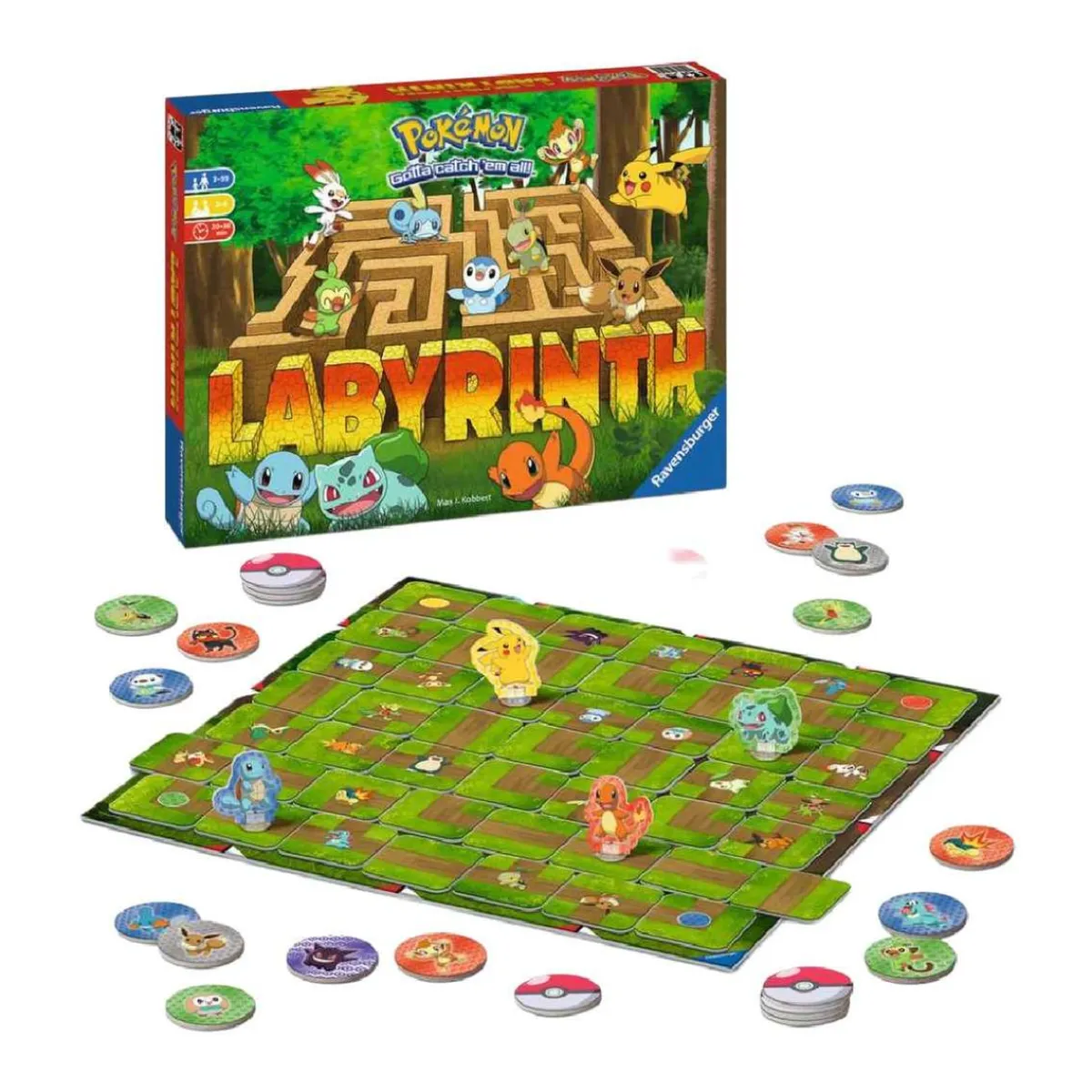 RAVENSBURGER IBÉRICA Friki Zone|Juegos Y Puzzles*Ravensburger-Laberinto Pokémon-Juego de mesa