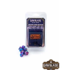 LAST LEVEL Juegos Y Puzzles|Friki Zone*Rawblade - Dados y bolsa de cuero Mago