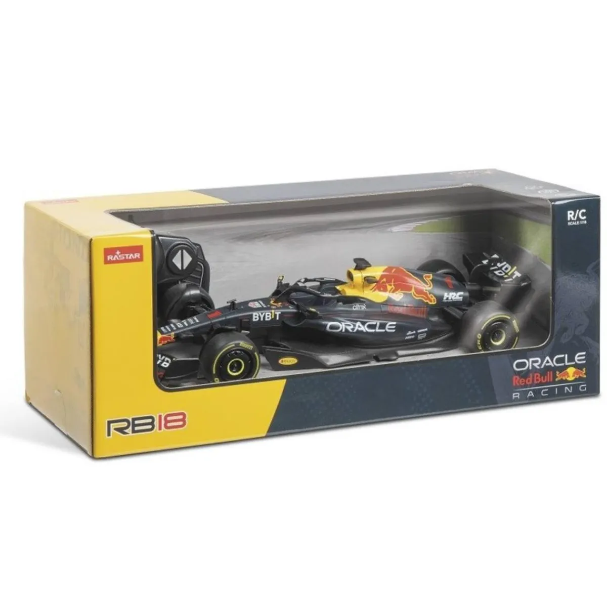 MONDO Vehículos Y Circuitos*Red Bull F1 RB18 - Coche radiocontrol escala 1:18