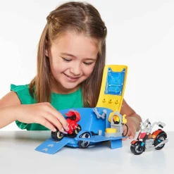 BIZAK Coleccionables Y Mini Mundos*Ricky Zoom - Playset tráiler de Maxwell