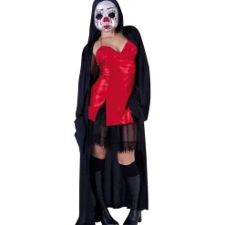 RUBIE'S Disfraces|Halloween*- Disfraz Baby Killer con capa y máscara de payaso ㅤ