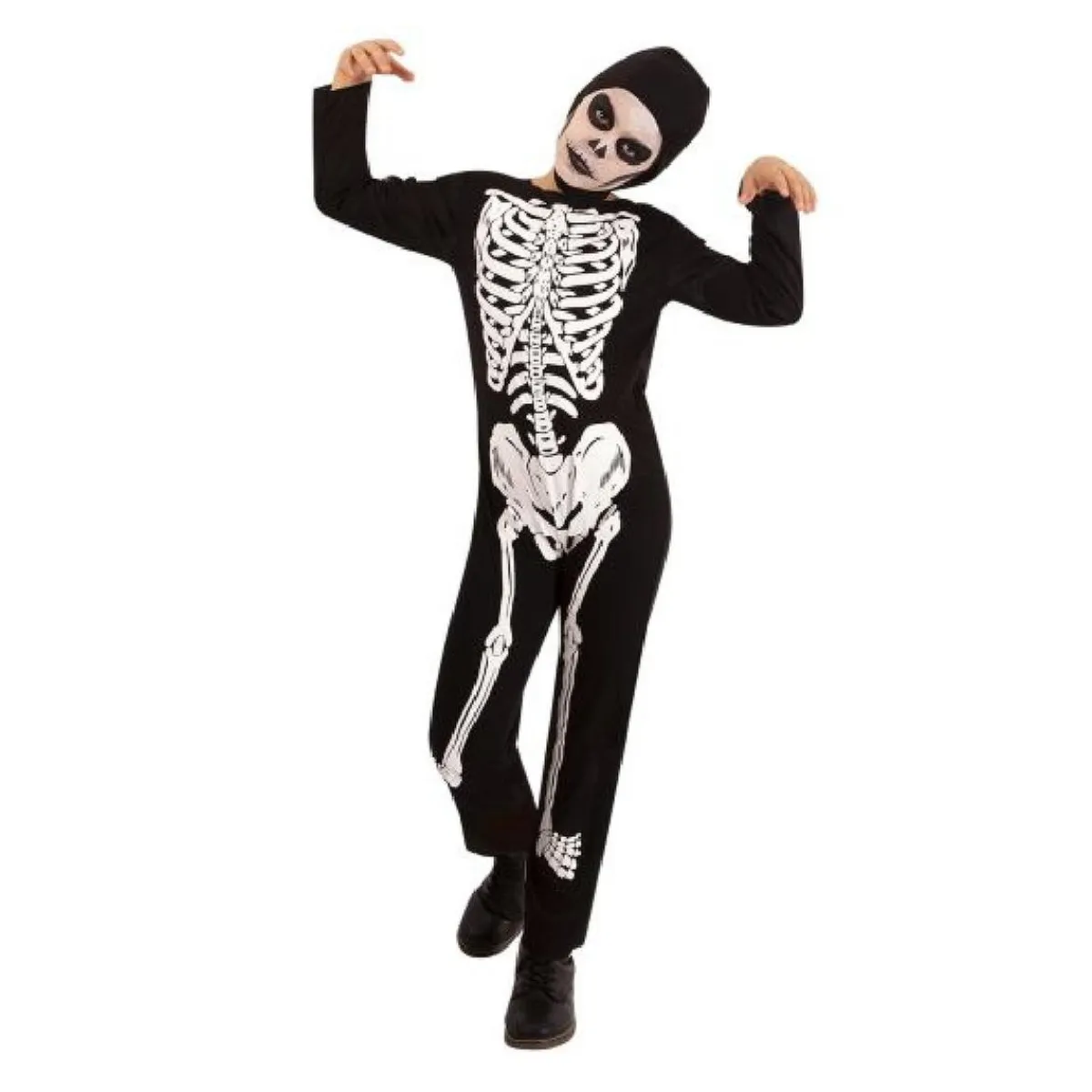 RUBIE'S Disfraces|Halloween*- Disfraz infantil Skelito talla TW (11-13 años)
