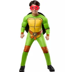 RUBIE'S Disfraces|Halloween*- Disfraz Tortugas Ninja 4 en 1 Talla S (7-8 años)