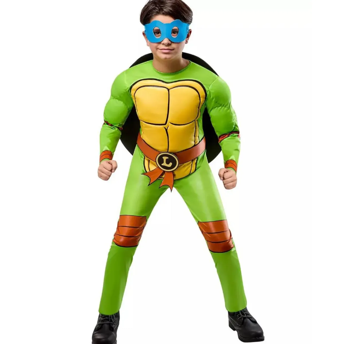 RUBIE'S Disfraces|Halloween*- Disfraz Tortugas Ninja 4 en 1 Talla M (9-10 años)