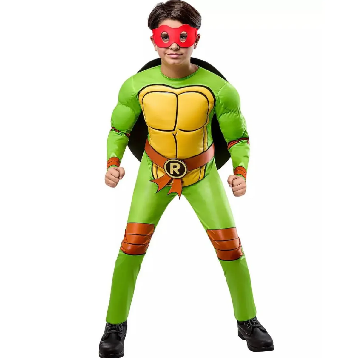 RUBIE'S Disfraces|Halloween*- Disfraz Tortugas Ninja 4 en 1 Talla M (9-10 años)