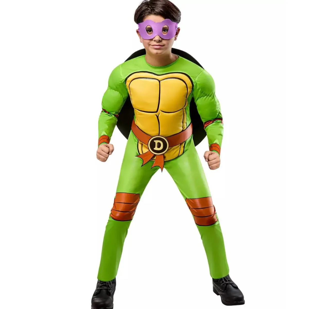 RUBIE'S Disfraces|Halloween*- Disfraz Tortugas Ninja 4 en 1 Talla M (9-10 años)