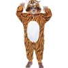 RUBIE'S Disfraces|Halloween*- Disfraz Unisex Tigre con Capucha y Cola XS ㅤ