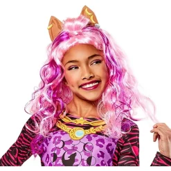 RUBIE'S Disfraces|Halloween*- Monster High - Peluca Clawdeen talla Standard para Carnaval, Navidad, Fiestas y Halloween ㅤ