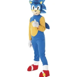 RUBIE'S Disfraces|Halloween*- Sonic the Hedgehog - Disfraz Infantil Sonic Clásico Multicolor S ㅤ