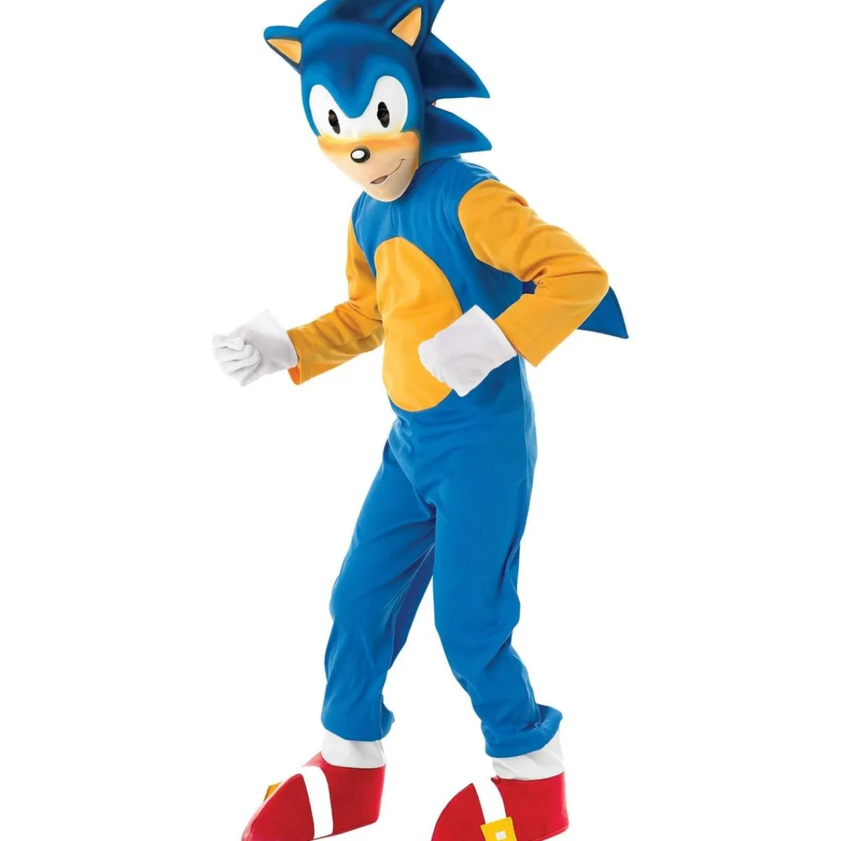 RUBIE'S Disfraces|Halloween*- Sonic the Hedgehog - Disfraz Infantil Sonic Clásico Multicolor S ㅤ