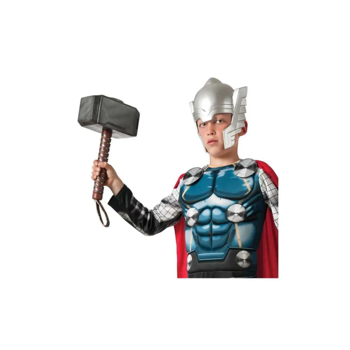 RUBIE'S Disfraces|Halloween*- Thor - Martillo de Thor tamaño infantil, oficial Marvel Avengers ㅤ