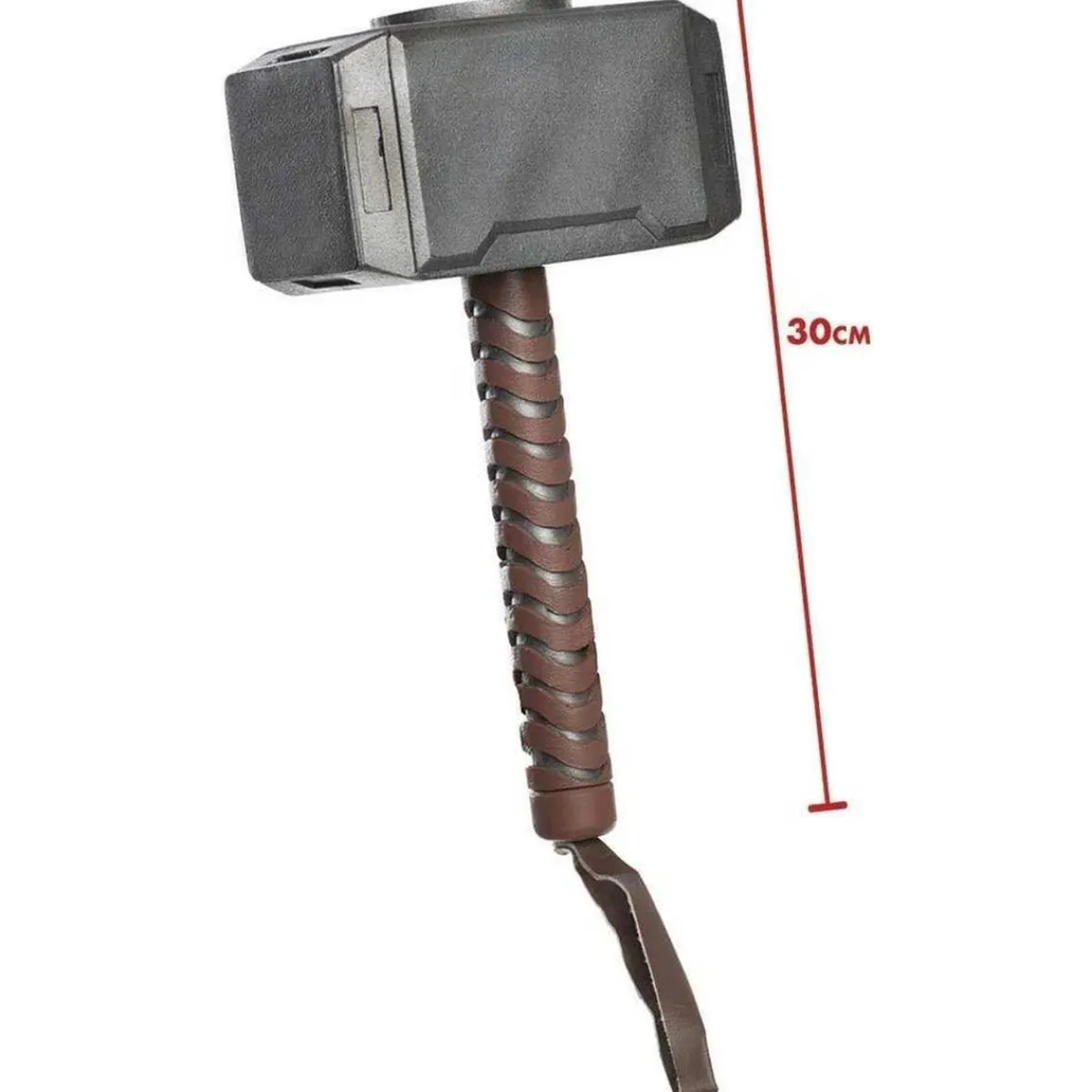 RUBIE'S Disfraces|Halloween*- Thor - Martillo de Thor tamaño infantil, oficial Marvel Avengers ㅤ