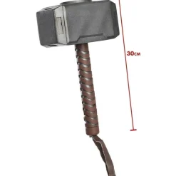 RUBIE'S Disfraces|Halloween*- Thor - Martillo de Thor tamaño infantil, oficial Marvel Avengers ㅤ