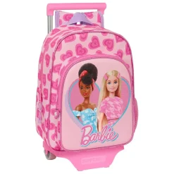 SAFTA Material Escolar*- Mochila + carro Barbie Love