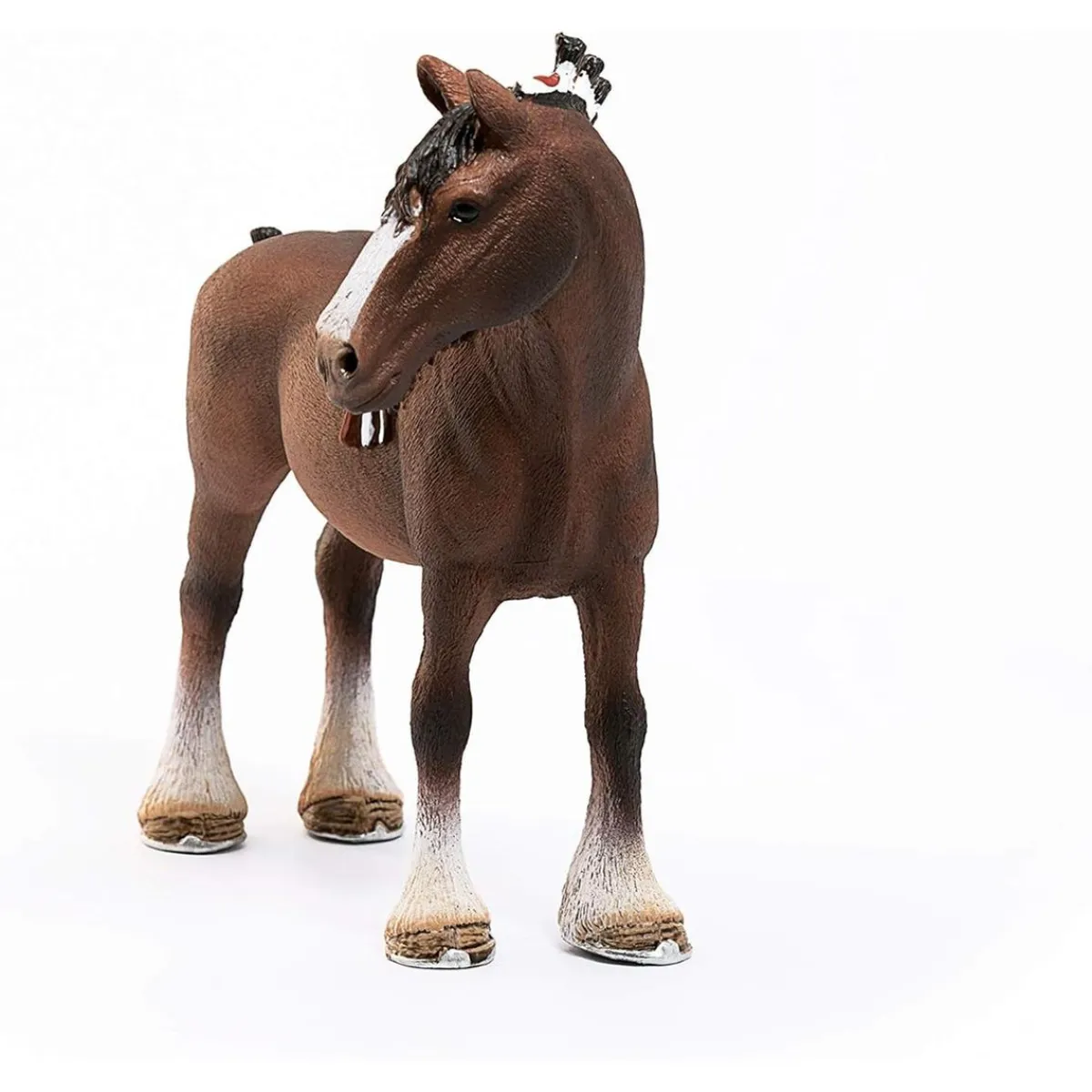 SCHLEICH Coleccionables Y Mini Mundos*- Caballo Clydesdale Farm World ㅤ