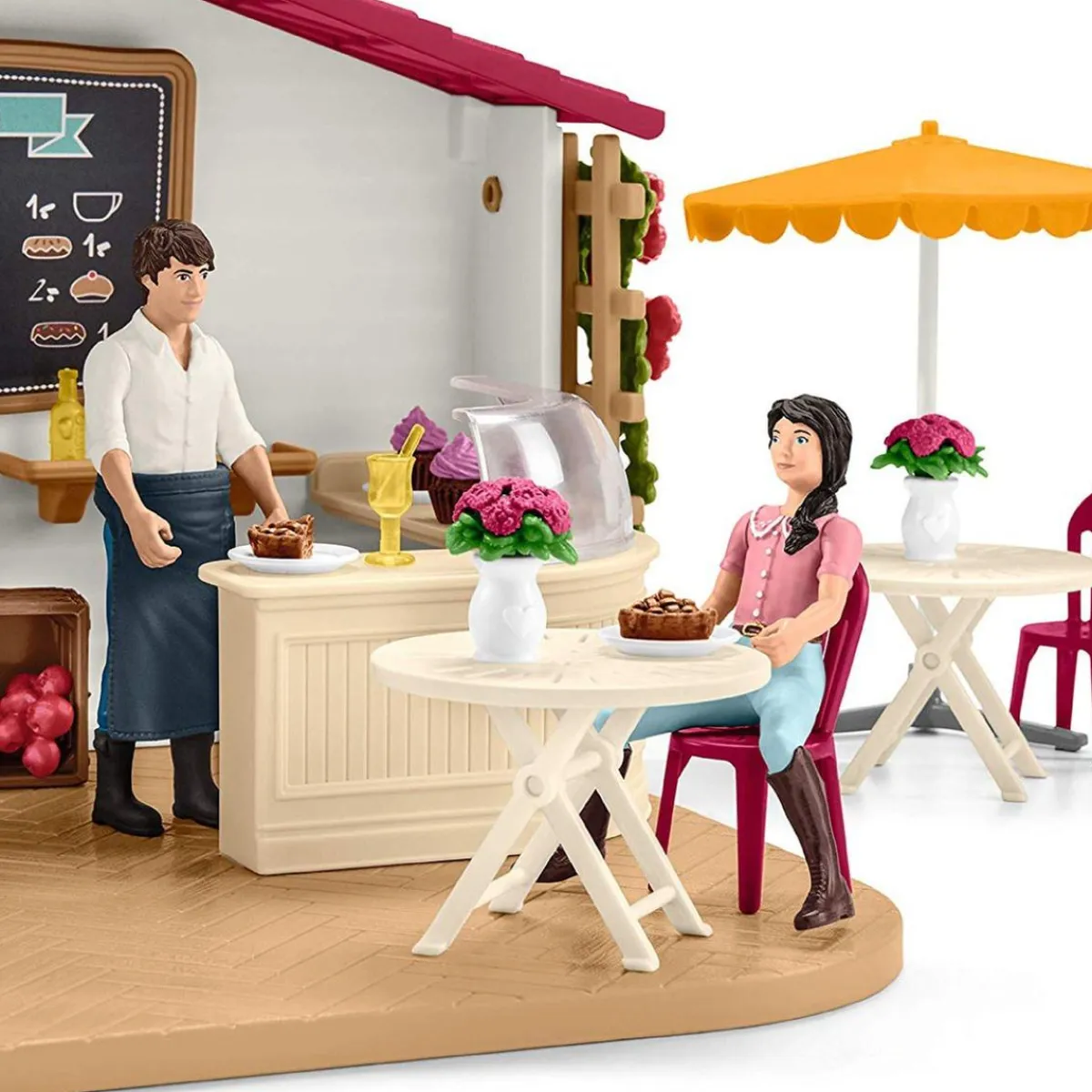 SCHLEICH Coleccionables Y Mini Mundos*- Cafetería de Jinetes
