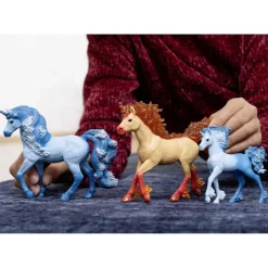 SCHLEICH Coleccionables Y Mini Mundos*- Figura de juguete Elementa Unicornio de agua 70757 ㅤ