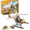 SCHLEICH PRODUKTIONS Coleccionables Y Mini Mundos*Schleich - Helicóptero de salvamento de animales