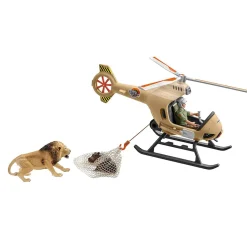 SCHLEICH PRODUKTIONS Coleccionables Y Mini Mundos*Schleich - Helicóptero de salvamento de animales