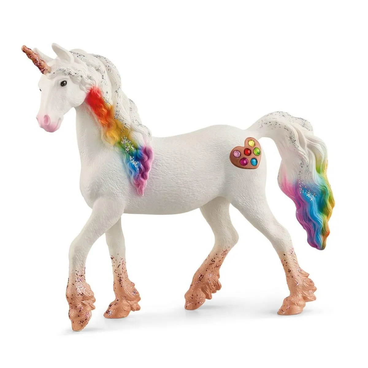 SCHLEICH Coleccionables Y Mini Mundos*- Unicornio Arcoíris ㅤ