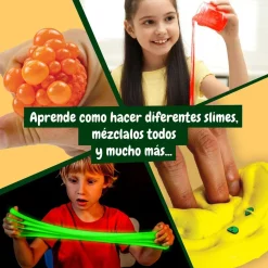SCIENTIFIC TOYS Steam*Science4you - Kit de Slime Apocalipse con Fluffly, Butter Slime y Arena Movediza de Zombi ㅤ