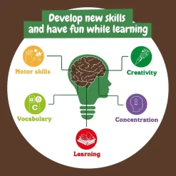 SCIENTIFIC TOYS Steam*Science4you - Kit de terrario con juguetes de dinosaurios y pegatinas jurásicas ㅤ