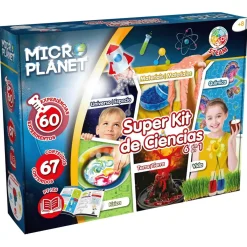 MICRO PLANET Steam*Science4you - Súper kit de ciencias 6 en 1