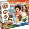 SCIENTIFIC TOYS Steam*Science4you - Volcán Arco Iris: Creación de un volcán luminoso en la oscuridad, incluye juegos de volcán y 12 experimentos educativos ㅤ