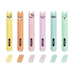 TOYS "R" US Estilo De Vida*Set de 6 mini resaltadores en variados colores