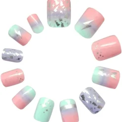 STUDIO CREATOR Estilo De Vida*Set de 24 uñas adhesivas Wow Generation multicolor