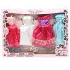 LOGITOYS SA Muñecas*Set de 4 Vestidos de Muñeca