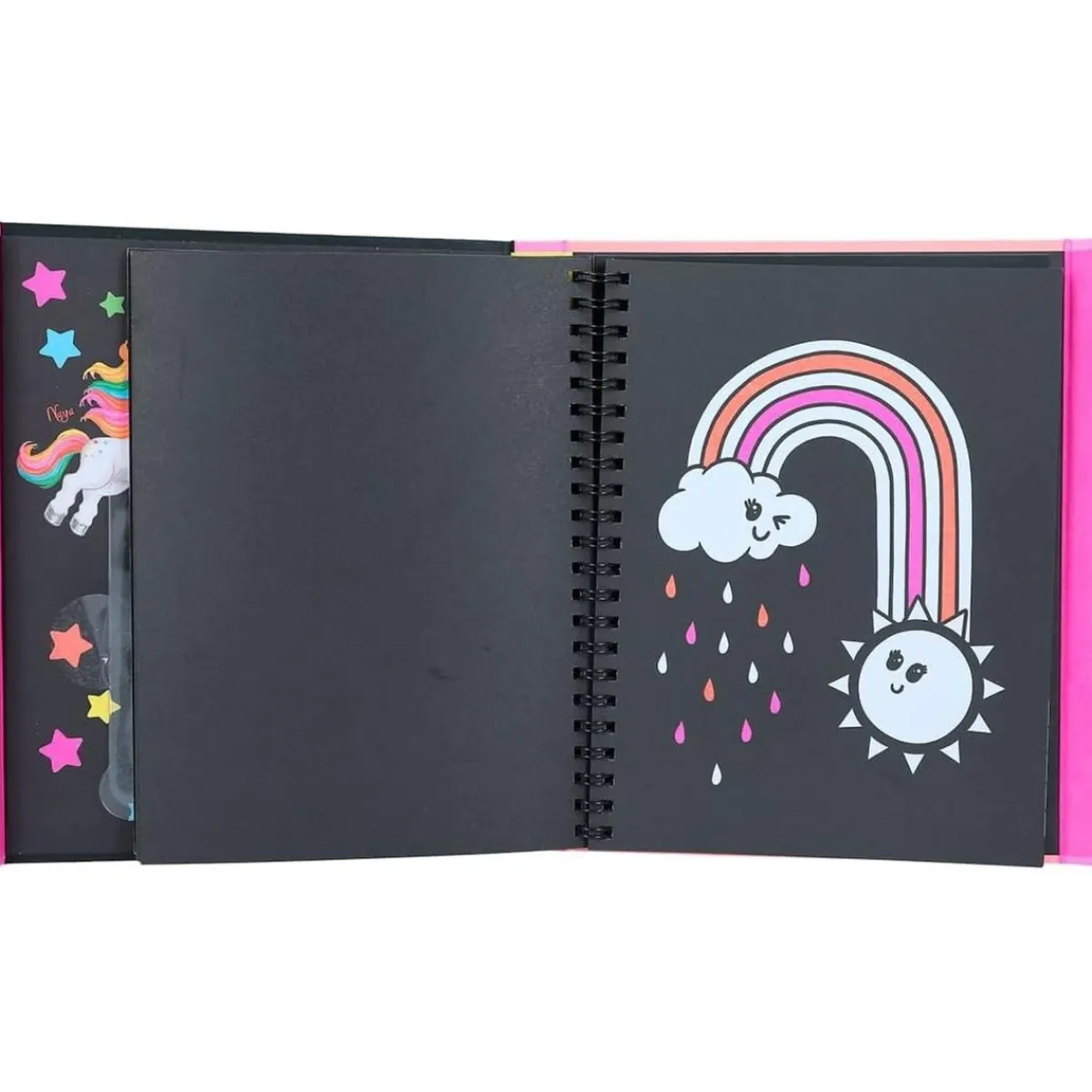 DEPESCHE Estilo De Vida*Set libro de colorear neón Ylvi