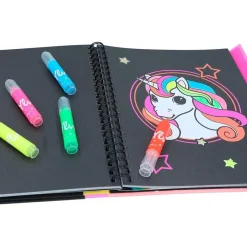 DEPESCHE Estilo De Vida*Set libro de colorear neón Ylvi