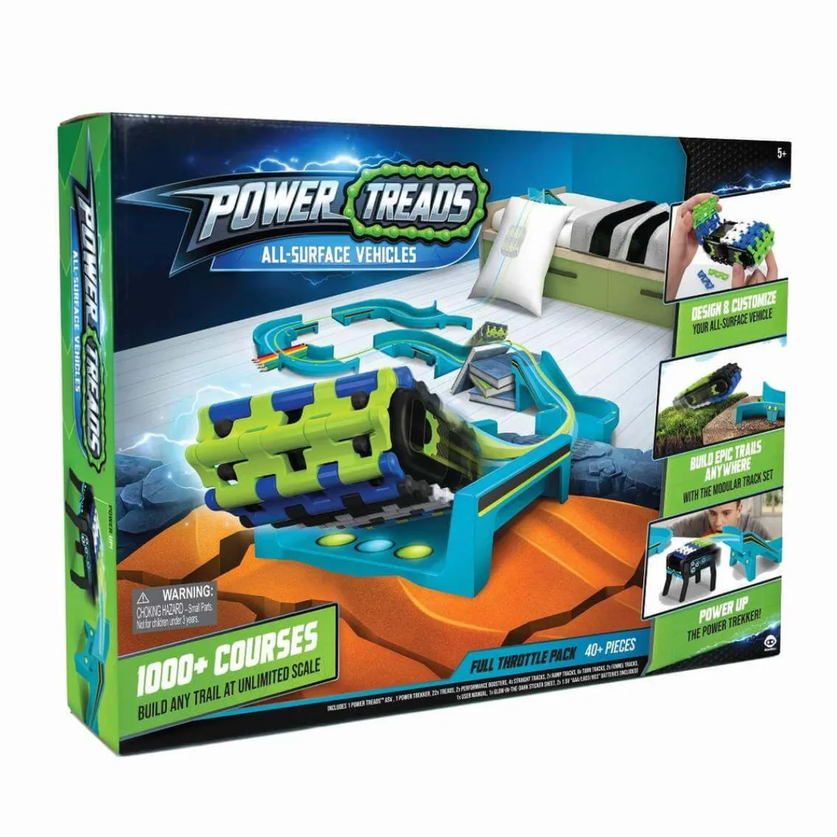 NEW ADVENTURES LLC Vehículos Y Circuitos*Set Power Treads