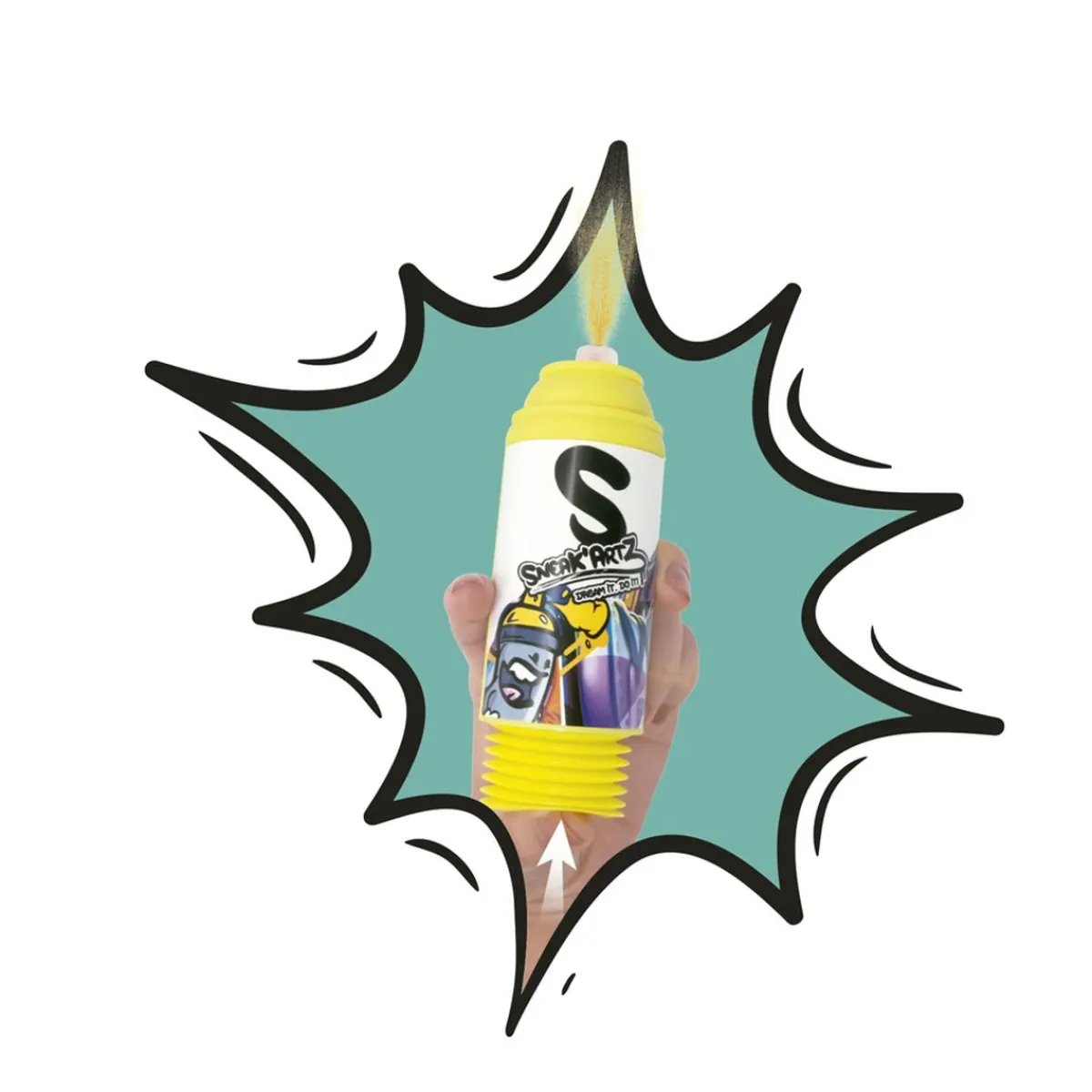 TOY PARTNER S.A. Arte Y Manualidades*Set Sneak'Artz Spray